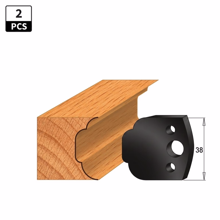 Begrenzer voor profielfreeskop I=38mm profiel 23