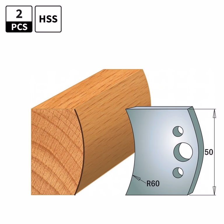 Profielmessen HSS 18% voor profielfreeskop · 690.573H
