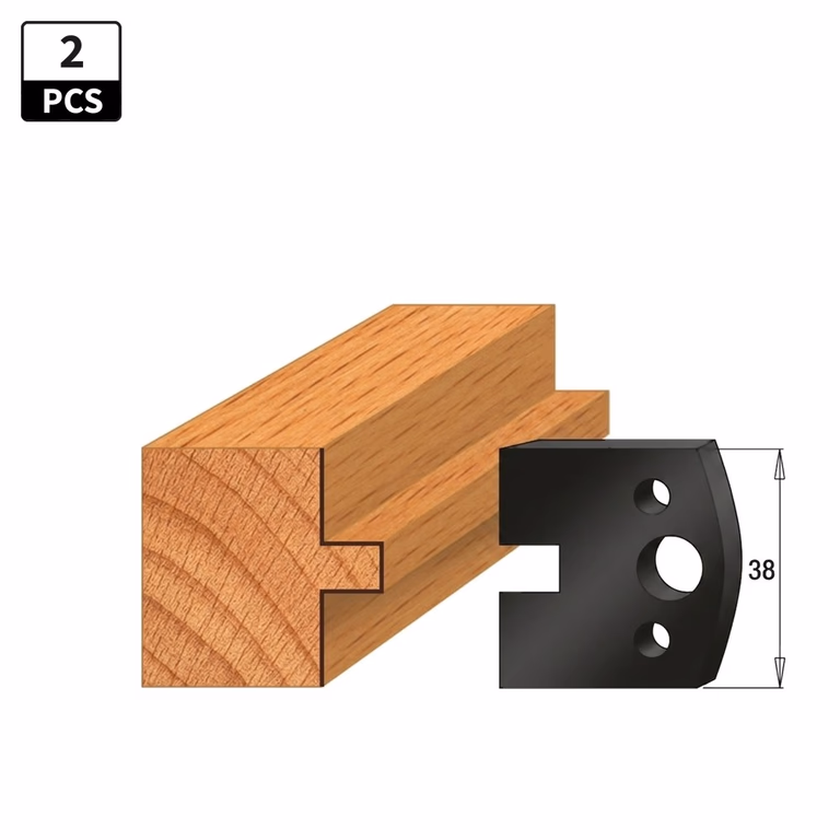 Begrenzer voor profielfreeskop I=38mm profiel 95