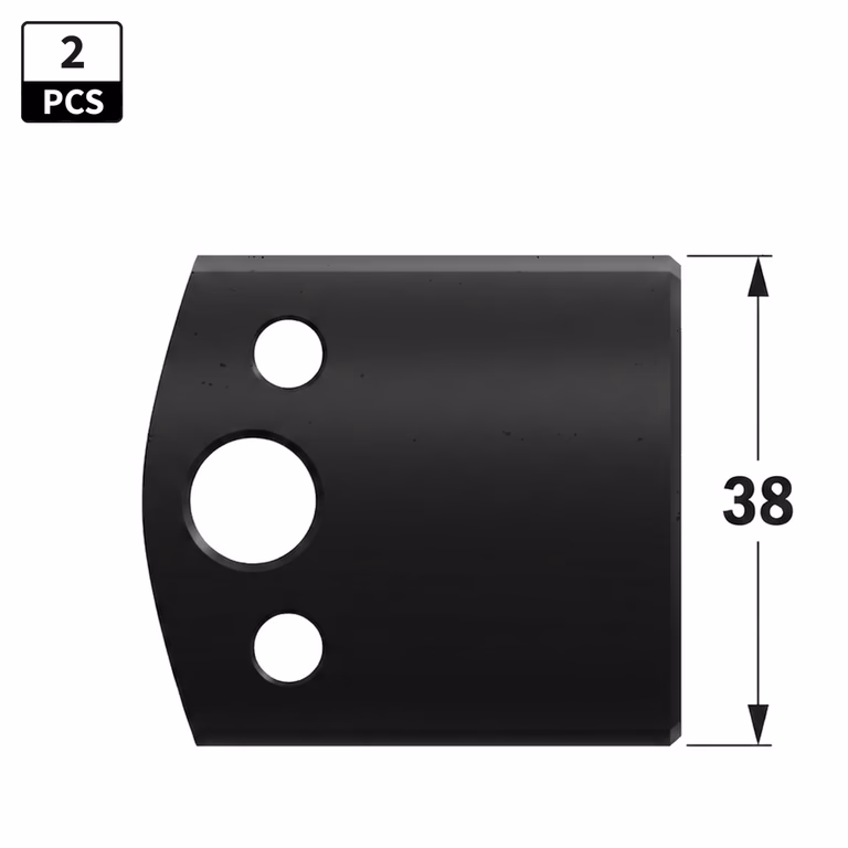 Begrenzer voor profielfreeskop L=44,5mm LB=32,5mm I=38mm profiel 193