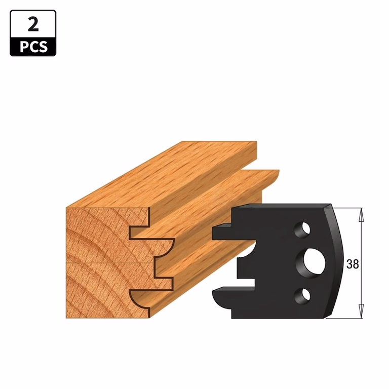 Begrenzer voor profielfreeskop I=38mm profiel 96