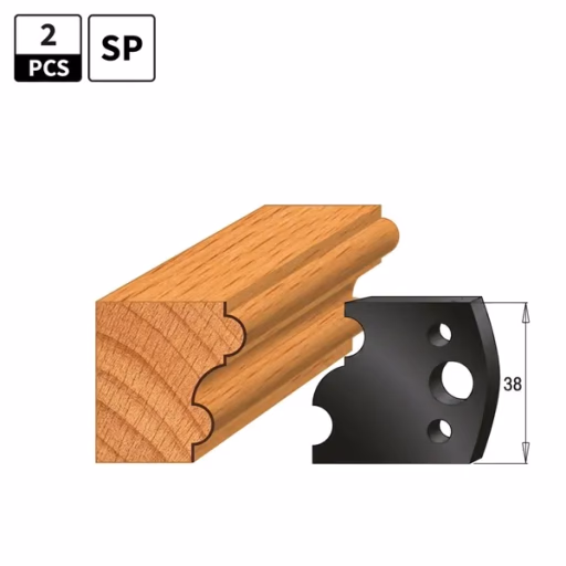 Begrenzer voor profielfreeskop I=38mm profiel 52