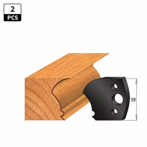 Begrenzer voor profielfreeskop I=38mm profiel 123