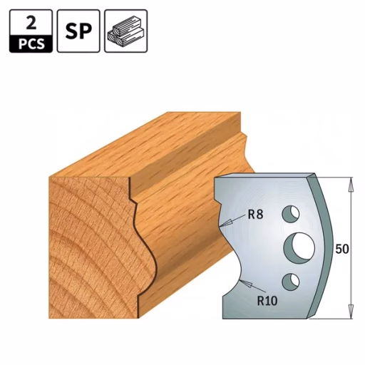 Profielmessen voor profielfreeskop I=50mm profiel 510