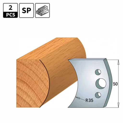 Profielmessen voor profielfreeskop I=50mm profiel 548