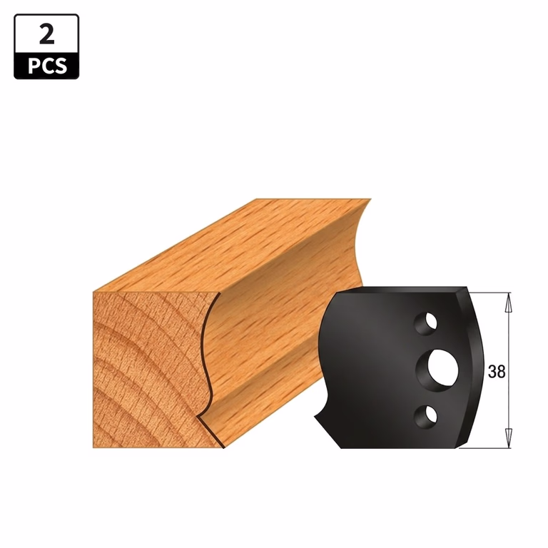 Begrenzer voor profielfreeskop I=38mm profiel 128