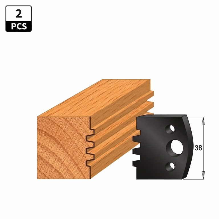 Begrenzer voor profielfreeskop I=38mm profiel 76