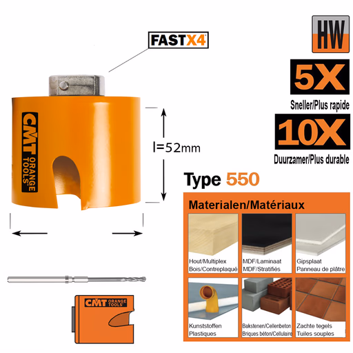 Gatzaag, multi-construct D=68mm L=63mm I=52mm
