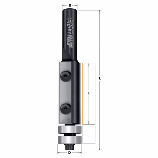 Rechte kantenfrees , HWM D=19mm S=12mm L=113mm I=50mm