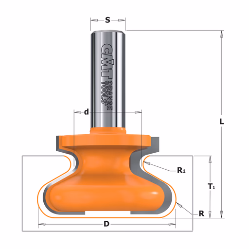 Handgreepfrees, HW D=47,6mm L=67mm I=28,5mm d=24mm · 855.601.11