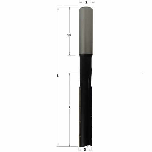 Langgatboor, rechts D=16mm S=16mm L=155mm I=100mm