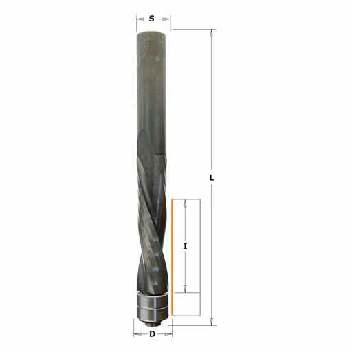Spiraalkantenfrees HWM, HWM L=114mm I=50,8mm Z2 · 192.507.11B