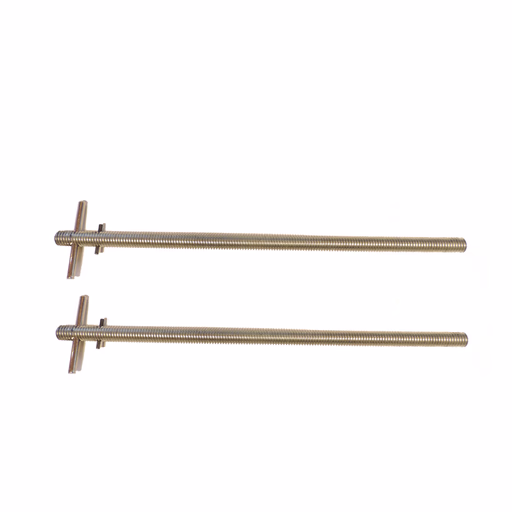 2 stangen voor opspanningen tot 200mm breed L=330mm