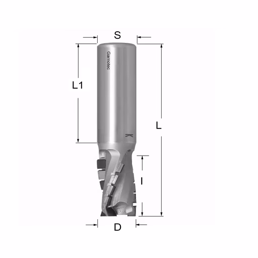 Diamantfrees negatieve PCD Z3+1 Turbo D=20mm L=83mm I=25mm (14+1 PCD)