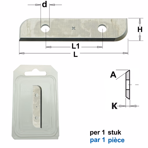 HWM Profielmes voor bossingfrees art. 05102 L=50mm · 790.502.101