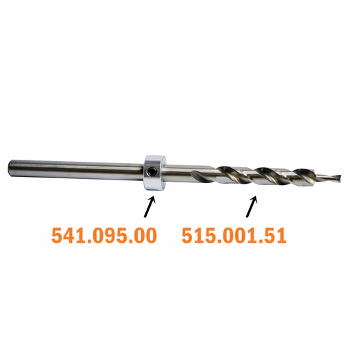 Stappenboorkop D=9,5mm S=9,5mm