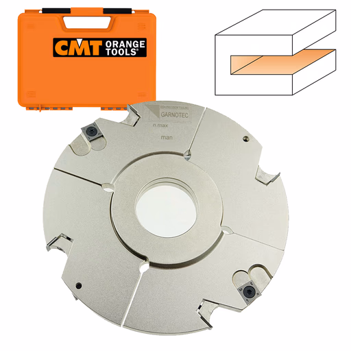 Verstelbare groeffrees D=250mm B=50mm Hd=57mm Z3+3 · 02105.250.12.50