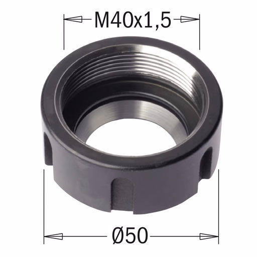 Klemmoer voor spantang "ER32" , rechts D=50mm