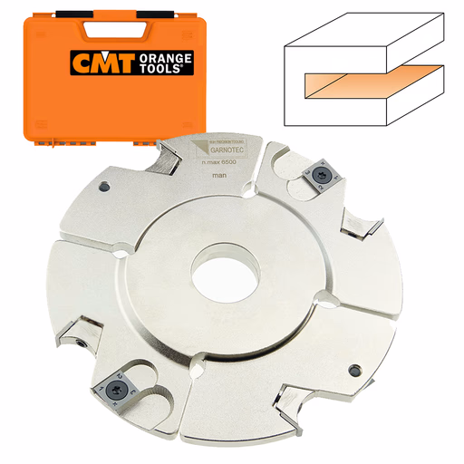 Verstelbare groeffrees D=160mm B=30mm Hd=55mm Z2+2 · 02105.160.20.30