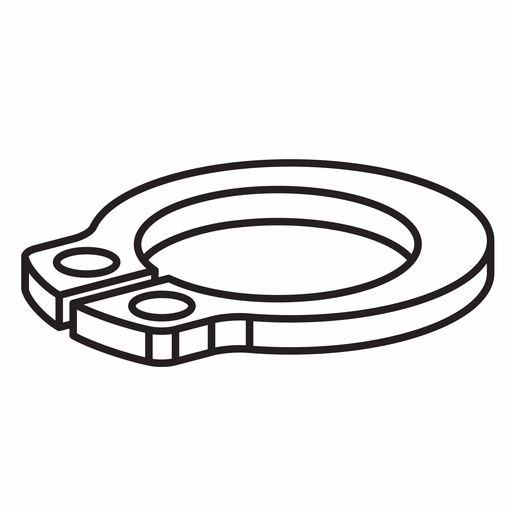 Binnen circlips D=3mm