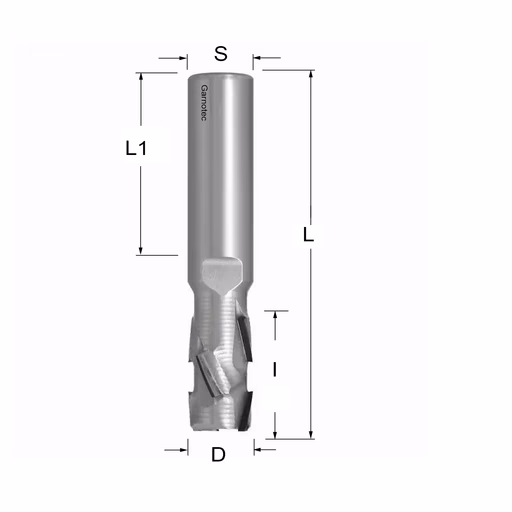 Diamantfrees PCD Z2+2 Nesting PRO D=16mm S=16mm L=94mm I=25mm