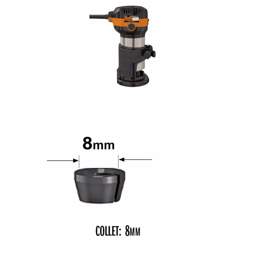 Spantang voor CMT12 B=8mm