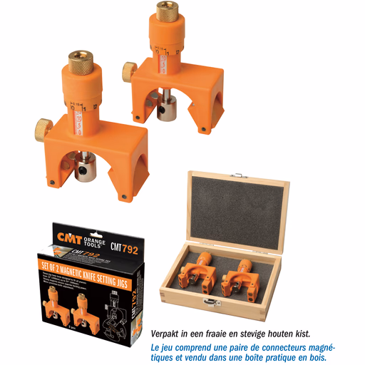 Magnetische beitelinstelblokjes