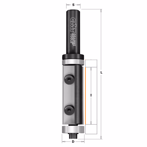 Rechte kantenfrees , HWM D=19mm S=12mm L=110mm I=50mm