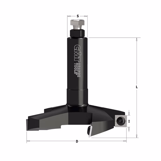 Vlakfrees met WPL messen D=100mm S=20mm L=90mm L1=50mm