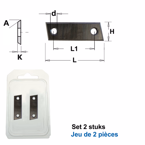 HWM reserve mes (per 2 st.) L=36mm L1=26mm Z4 · 790.360.01PP