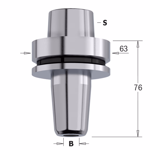 Krimphouder HSK B=16mm