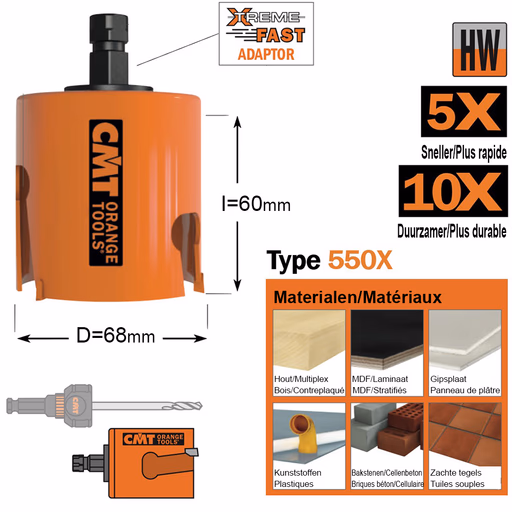 Gatzaag, multi-construct D=68mm L=65mm I=60mm