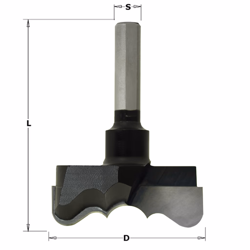 Rozetboor D=54mm L=72,3mm