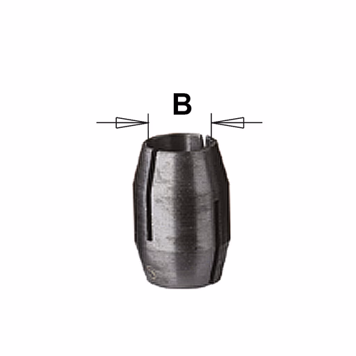 Spantang voor freesdragermandrijn B=8mm