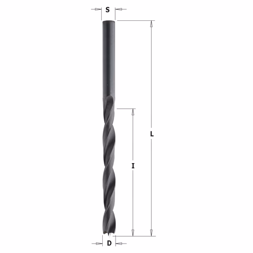 Spiraalboor HSS D=2mm S=2mm L=49mm I=24mm · 516.020.51