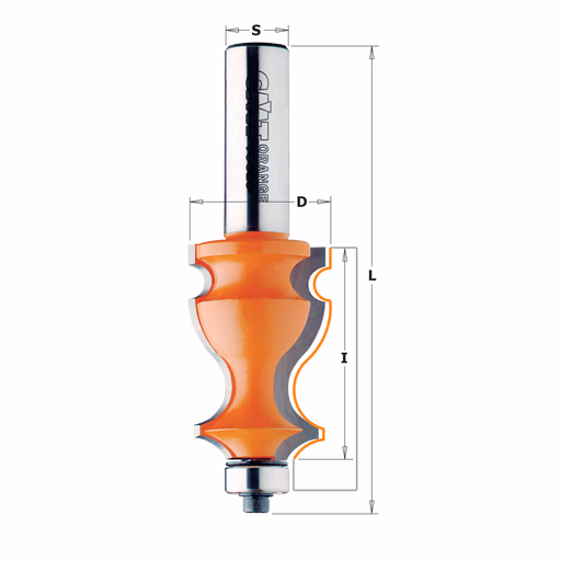 Universele frees met kogellager, HW D=27mm L=90,2mm I=41mm
