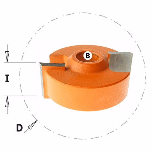 Schijffrees, HW D=35mm B=8mm I=14mm