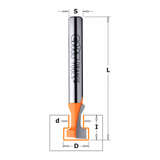 Frees voor sleutelgaten, HW D=9,5mm L=54mm I=11mm d=4,8mm · 850.001.11