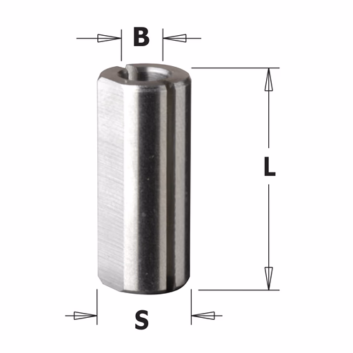Adapter voor HWM boren B=2mm · 365.020.00