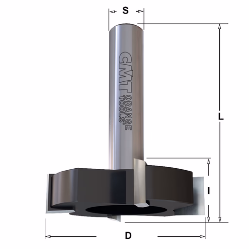 Vlakfrees met vaste HW plaketten D=50,8mm S=12mm L=63,5mm I=12,7mm