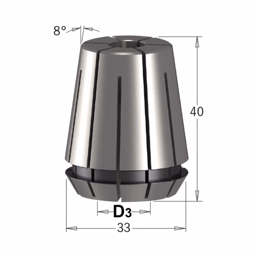 Precisie spantang ER32 · 184.080.00