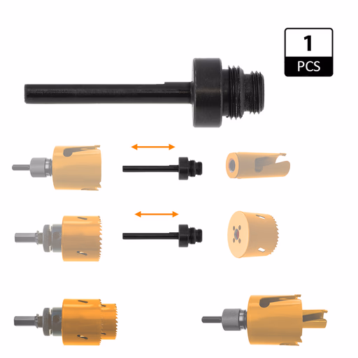 Klokbooradapter