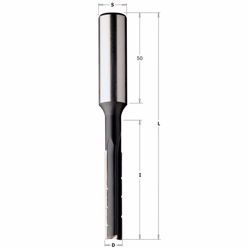 Langgatboor, rechts D=11mm S=16mm L=130mm I=75mm