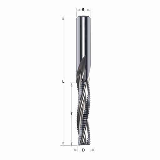 Negatieve schrobfrees, HWM D=12mm S=12mm L=83mm I=35mm · 196.120.12