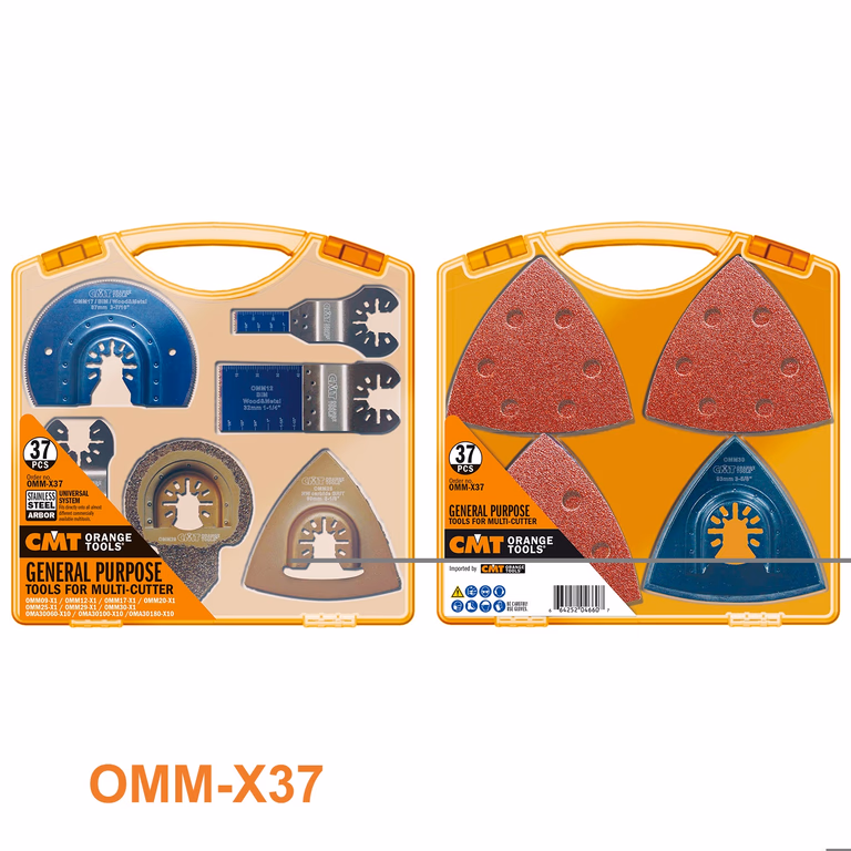 37-delige accessoireset voor oscillerende multitools