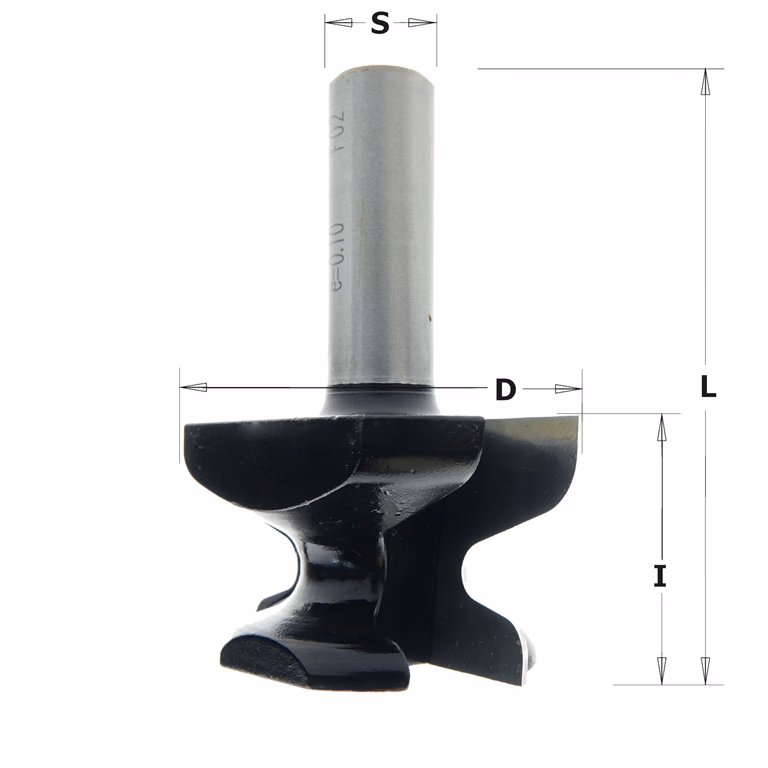 Profielfrees, HW D=47,6mm S=12mm L=63,5mm I=25,4mm