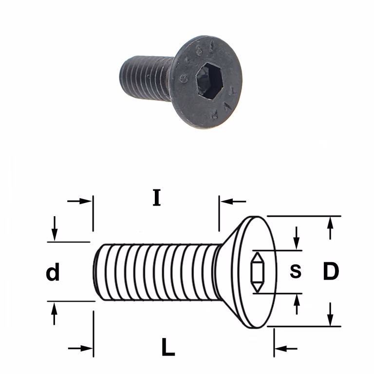 Conische D=11,6mm S=3mm L=16mm I=12mm