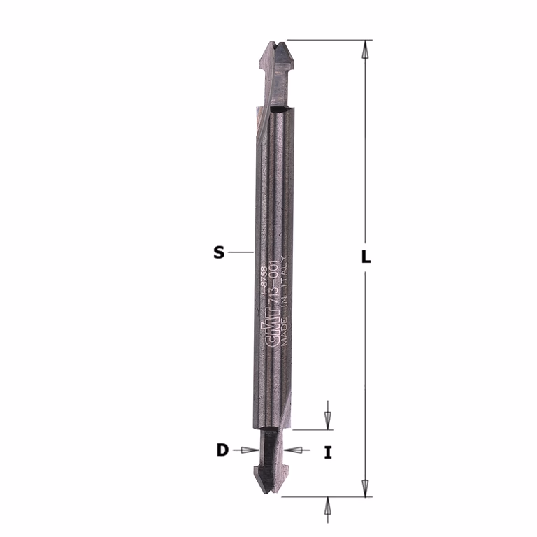 V-groeffrees (voor rubbere tochtstrip), HWM D=3,5mm S=1/4"