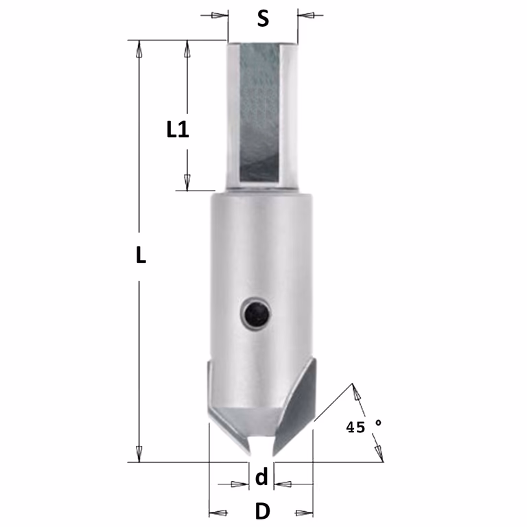 Verzinker, links D=16mm S=10mm · 521.050.12