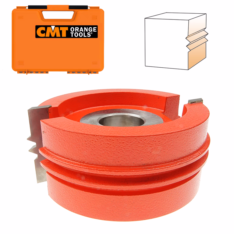 Korte driehoekverlijmfrees in HW D=120mm B=30mm Hd=5mm Z2 · TE503.01.30.Z2